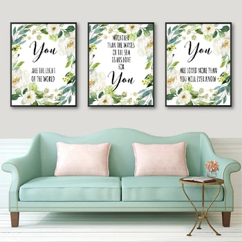 Bible Verses Christian Wall Art Canvas Prints Watercolor Flowers Inspirational Quotes Painting And Poster Pictures Home Decor
Bible Verses Christian Wall Art Canvas Prints Watercolor Flowers Inspirational Quotes Painting And Poster Pictures Home Decor