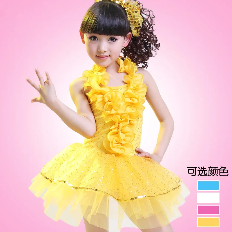 New girls chinese costumes for children Latin dance clothing Yellow mesh dance skirt kindergarten Latin Dance Costume
New girls chinese costumes for children Latin dance clothing Yellow mesh dance skirt kindergarten Latin Dance Costume