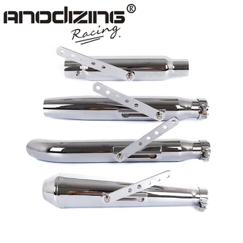 Universal 38-45mm Retro Chrome Silver Antique Motorcycle Muffler Exhaust Retro Vertical Pressure Case
Universal 38-45mm Retro Chrome Silver Antique Motorcycle Muffler Exhaust Retro Vertical Pressure Case