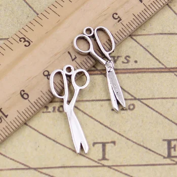 30pcs Charms Barber Scissor 30x13mm Tibetan Bronze Silver Color Pendants Crafts Making Findings Handmade Antique DIY Jewelry
30pcs Charms Barber Scissor 30x13mm Tibetan Bronze Silver Color Pendants Crafts Making Findings Handmade Antique DIY Jewelry