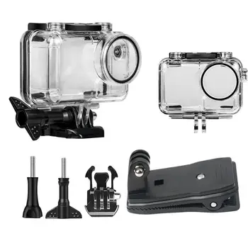 45M Diving Sports Camera Waterproof Housing Case Shell Backpack Clip Long Screw for For DJI Osmo Action Camera
45M Diving Sports Camera Waterproof Housing Case Shell Backpack Clip Long Screw for For DJI Osmo Action Camera