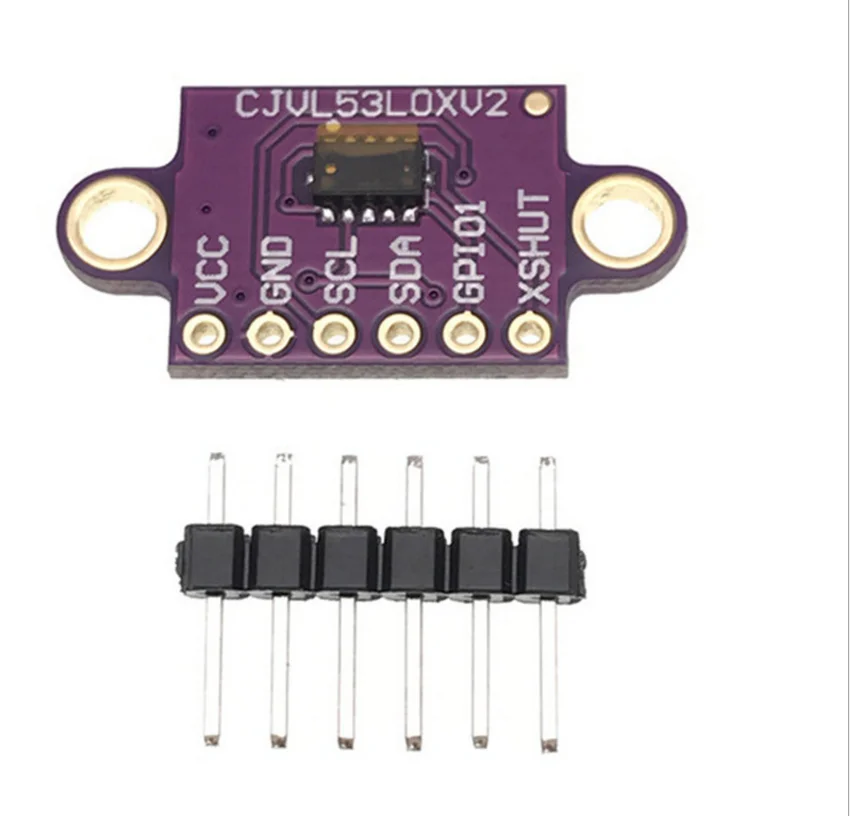 VL53L0X Laser Ranging Sensor Time-of-Flight (ToF) Distance Measurement Module 2.8 - 5V IIC Communication For Arduino Tool Parts
VL53L0X Laser Ranging Sensor Time-of-Flight (ToF) Distance Measurement Module 2.8 - 5V IIC Communication For Arduino Tool Parts