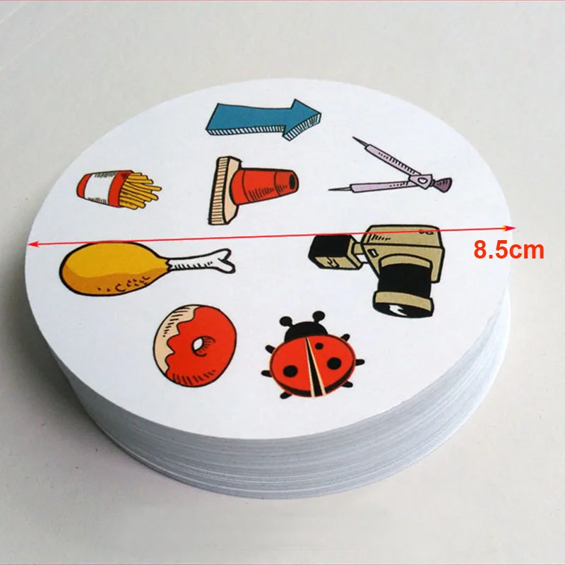 High Quality Universal Educational Spot It Game Puzzle Children Family Party Paper Card Board Game Entertainment Accessories
High Quality Universal Educational Spot It Game Puzzle Children Family Party Paper Card Board Game Entertainment Accessories