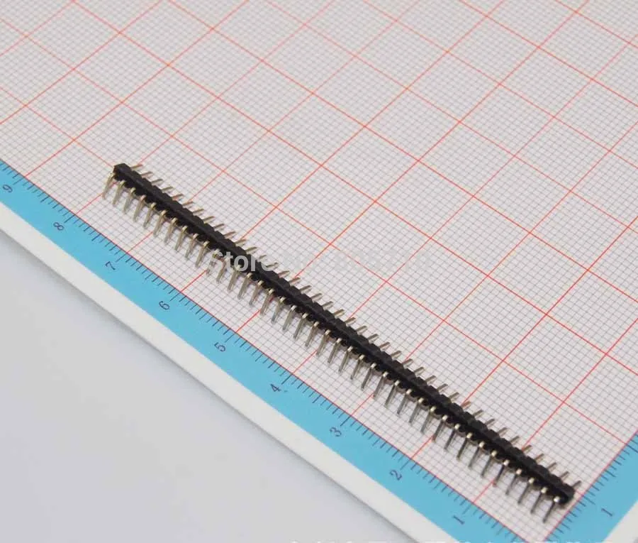 2.0mm pin Header, Single Row, Single Plastic 1*40P Right Angle 90o Dual Row,Single plastic, gold-plated 100pcs/lot Free Ship
2.0mm pin Header, Single Row, Single Plastic 1*40P Right Angle 90o Dual Row,Single plastic, gold-plated 100pcs/lot Free Ship
