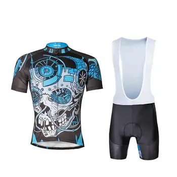 Men's Short Sleeve Top Bib Pants Suit High-stretch Short Pants Kit Wear Sport Suit Cycling Jersey Comprehensive training set
Men's Short Sleeve Top Bib Pants Suit High-stretch Short Pants Kit Wear Sport Suit Cycling Jersey Comprehensive training set