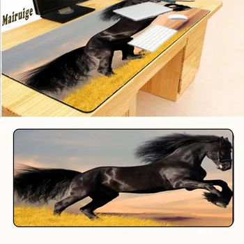 Mairuige 900*400*2mm Free Shipping Black Horse Custom Design Cool Gaming Large Overlock Mousepad Rubber Mats
Mairuige 900*400*2mm Free Shipping Black Horse Custom Design Cool Gaming Large Overlock Mousepad Rubber Mats