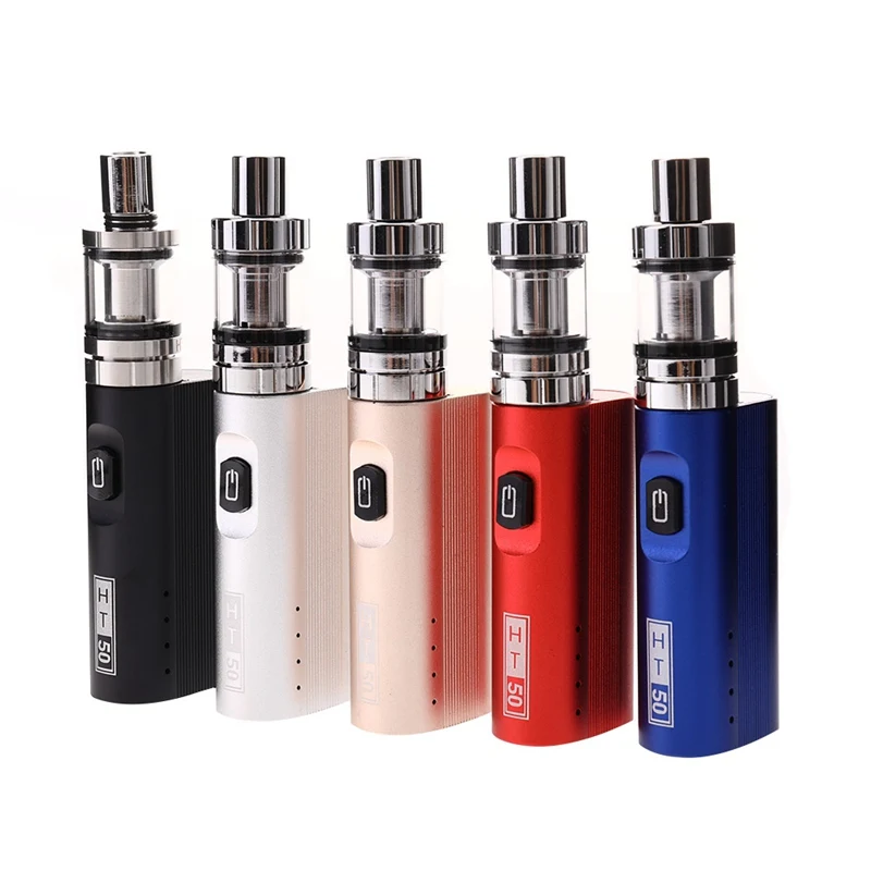 HTBY 50w Vape Box Mod Kit Electronic Cigarette HT 50 2200mAh Battery 3ml 0.5ohm Atomizer VS Lite 80 Adjustable E Cig Kits
HTBY 50w Vape Box Mod Kit Electronic Cigarette HT 50 2200mAh Battery 3ml 0.5ohm Atomizer VS Lite 80 Adjustable E Cig Kits