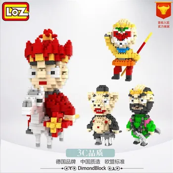 Mini Block LOZ Cartoon Fantasy Westward Journey Monkey King Tang's monk Anime Figure Intelligence Building Blocks Baby Toys 9409
Mini Block LOZ Cartoon Fantasy Westward Journey Monkey King Tang's monk Anime Figure Intelligence Building Blocks Baby Toys 9409