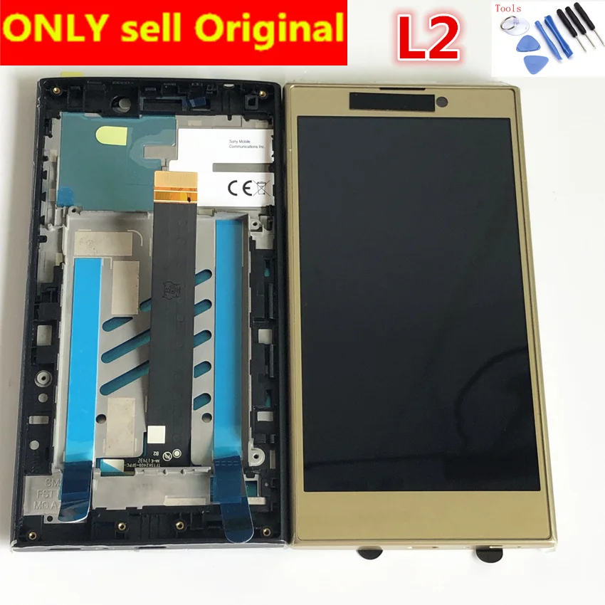 Full Original LCD For Sony Xperia L2 LCD Display With Frame Touch Screen Digitizer Assembly Free Shipping
Full Original LCD For Sony Xperia L2 LCD Display With Frame Touch Screen Digitizer Assembly Free Shipping