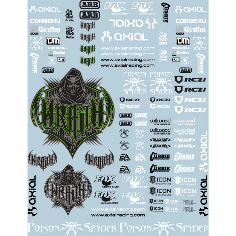 AX90046 AX90046 AX4030 1/10 RC Crawler Car DIY Sticker for tamiya cc01 D90 D110 axial SCX10 II
AX90046 AX90046 AX4030 1/10 RC Crawler Car DIY Sticker for tamiya cc01 D90 D110 axial SCX10 II