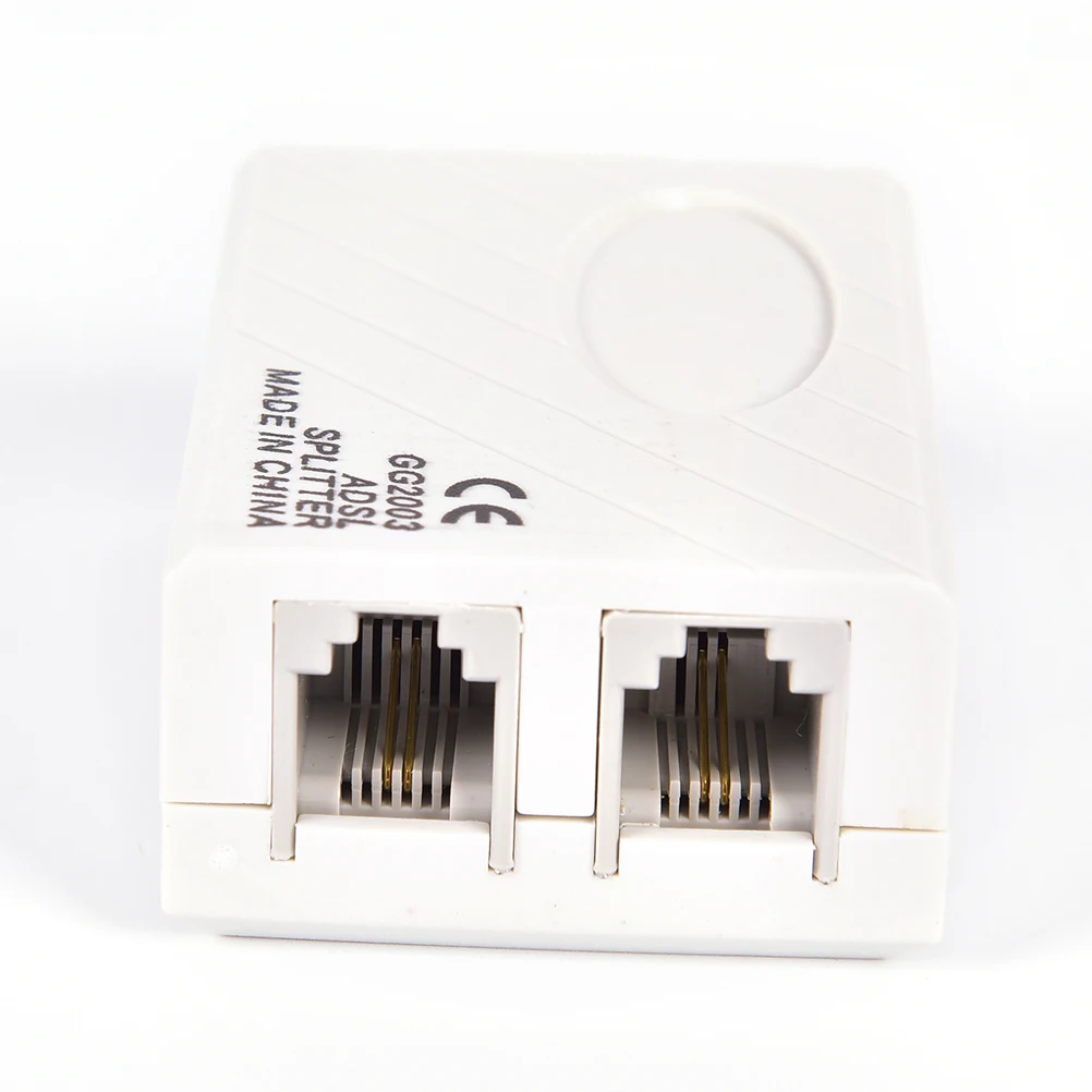 RJ11 линия ADSL телефонный модем Широкополосный телефонный линейный фильтр сплиттер
RJ11 линия ADSL телефонный модем Широкополосный телефонный линейный фильтр сплиттер