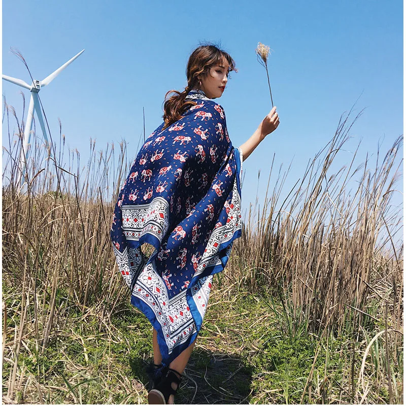 Women's imitation silk scarf beach shawl spring summer autumn scarf plaid size beach shawl scarf for women
Women's imitation silk scarf beach shawl spring summer autumn scarf plaid size beach shawl scarf for women