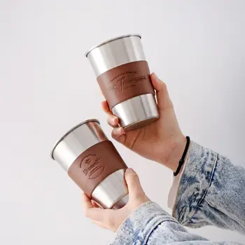 Stainless Steel Coffee Mugs 350ML Tea Cups Big Travel Mugs Camping Mugs Coffee Cup With Straws Lid and Fashion insulated leather
Stainless Steel Coffee Mugs 350ML Tea Cups Big Travel Mugs Camping Mugs Coffee Cup With Straws Lid and Fashion insulated leather