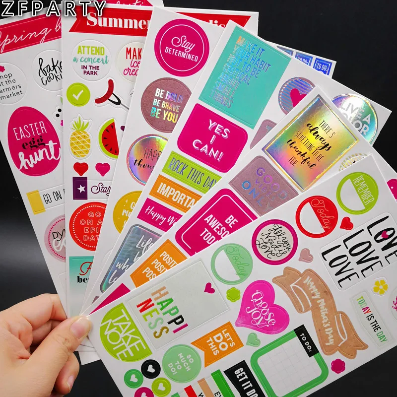 ZFPARTY Make It Happy Self- adhesive Paper Sticker for Scrapbooking/ DIY Crafts/ Card Making Decoration
ZFPARTY Make It Happy Self- adhesive Paper Sticker for Scrapbooking/ DIY Crafts/ Card Making Decoration