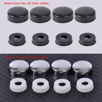 DWCX 4pcs ABS Screw Nut Cap +Bolt Cover Set Universal for Car Truck Motorcycle Security License Plate Frame Mounting Screws Bolt
DWCX 4pcs ABS Screw Nut Cap +Bolt Cover Set Universal for Car Truck Motorcycle Security License Plate Frame Mounting Screws Bolt