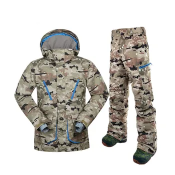 -30 New Man skiing suit set outdoor Snowboarding Clothing Waterproof windproof winter Costumes snow jackets + bibs pants
-30 New Man skiing suit set outdoor Snowboarding Clothing Waterproof windproof winter Costumes snow jackets + bibs pants