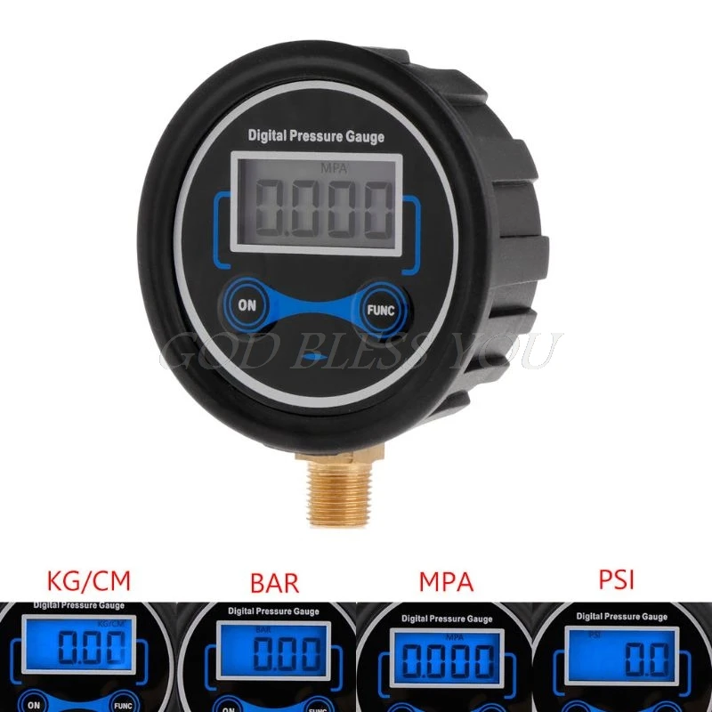 0-200PSI LCD Digital Tire Pressure Gauge Car Auto Motorcycle Tyre Air PSI Meter 1/8" NPT
0-200PSI LCD Digital Tire Pressure Gauge Car Auto Motorcycle Tyre Air PSI Meter 1/8" NPT