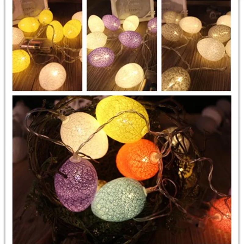 1.8M Easter Egg String Lights Battery Power for Easter Party Supplies Wedding Birthday Party Decor for Home Lamp String Lights
1.8M Easter Egg String Lights Battery Power for Easter Party Supplies Wedding Birthday Party Decor for Home Lamp String Lights