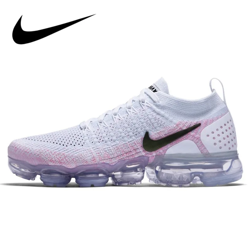 

Authentic Original Nike Air Vapormax Flyknit 2.0 Women's Running Shoes Non-slip Breathable Classic Sport Outdoor Sneakers 942843