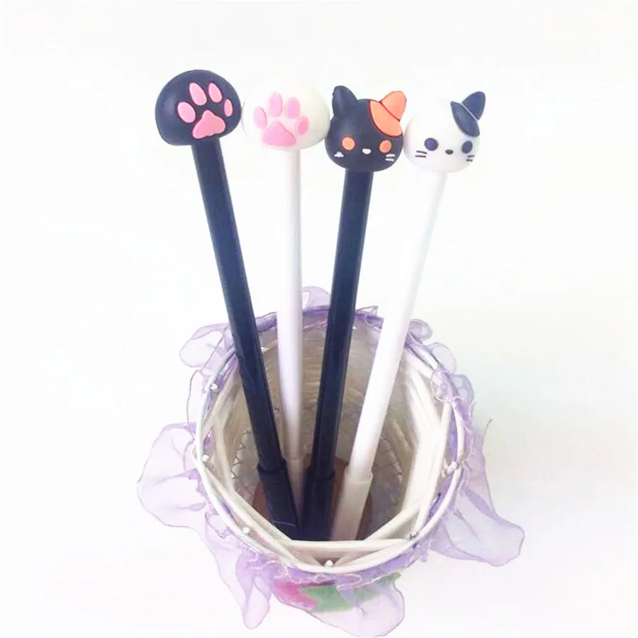 1pcs/lot Sweet Cat Gel Pen Four Selection 0.5mm Black Students' Cute Office School Supplies
1pcs/lot Sweet Cat Gel Pen Four Selection 0.5mm Black Students' Cute Office School Supplies