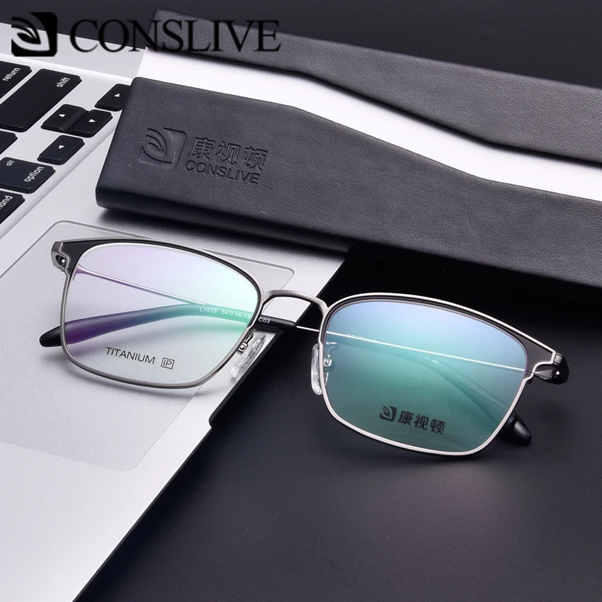 Titanium Glasses Frame for Men Multifocal Myopia Dioptric Eyeglasses Prescription Titanium Glasses Spectacles Frames Man L1835
Titanium Glasses Frame for Men Multifocal Myopia Dioptric Eyeglasses Prescription Titanium Glasses Spectacles Frames Man L1835