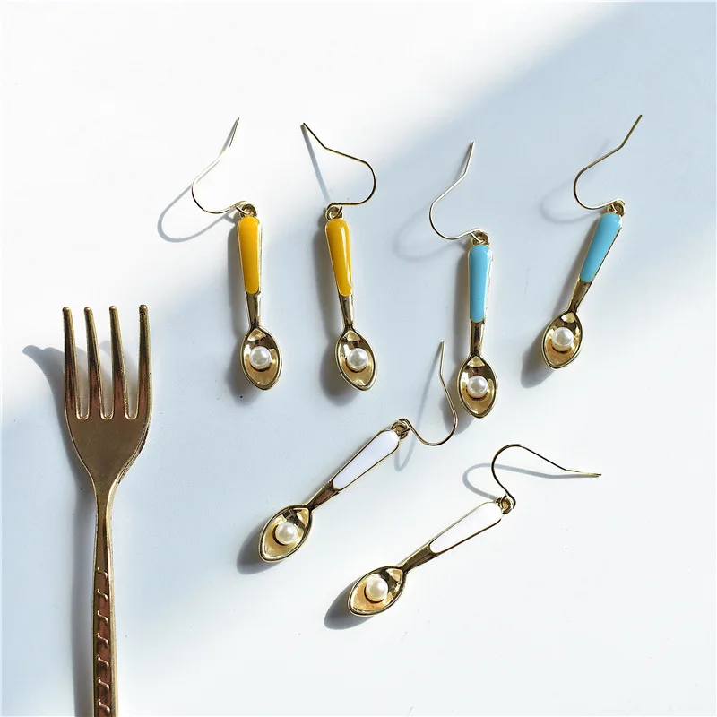 2019 Handmade Delicate Design Spoon Earrings Female Personality Funny Earrings Wholesale
2019 Handmade Delicate Design Spoon Earrings Female Personality Funny Earrings Wholesale