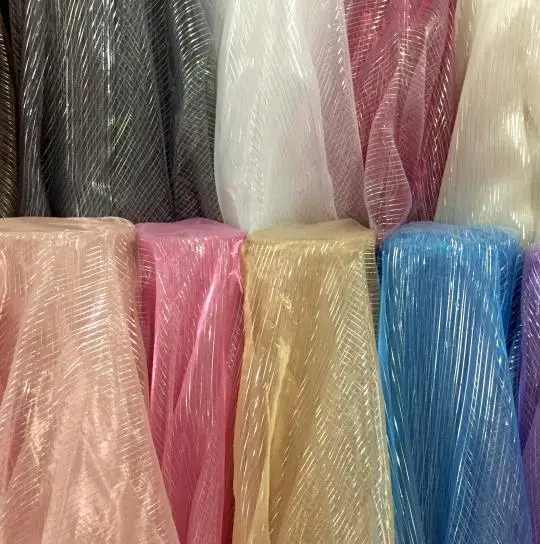 150cm*100cm Organza Cogan gauze material fabric stage clothing performance fabrics bright decorative yarn transparent mesh cloth
150cm*100cm Organza Cogan gauze material fabric stage clothing performance fabrics bright decorative yarn transparent mesh cloth