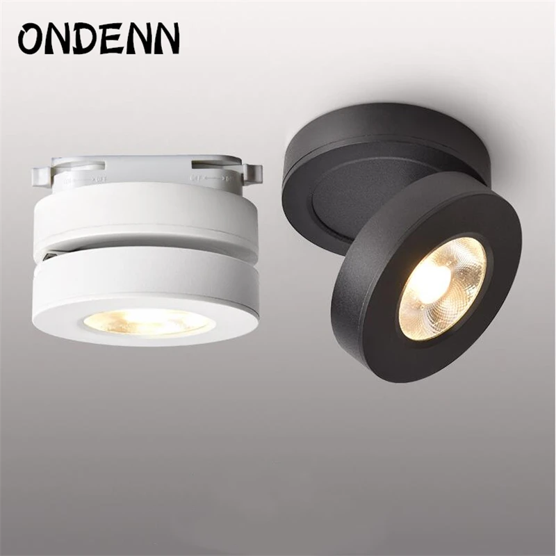 Dimmable 10W AC85-260V COB LED Track lighting White shell factory price High-brightness Aluminum spot light
Dimmable 10W AC85-260V COB LED Track lighting White shell factory price High-brightness Aluminum spot light