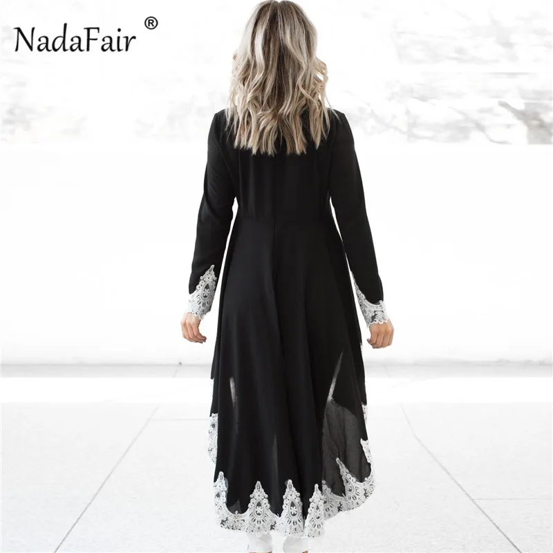 lace maxi Asymmetrical blouse4
