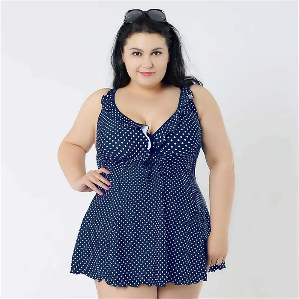 2017 Plus Size One Piece Swimsuit With Skirt Women Push Up Swimwear High Cut Monokini 8XL Bathing Suits Large Size Swim Suits
2017 Plus Size One Piece Swimsuit With Skirt Women Push Up Swimwear High Cut Monokini 8XL Bathing Suits Large Size Swim Suits