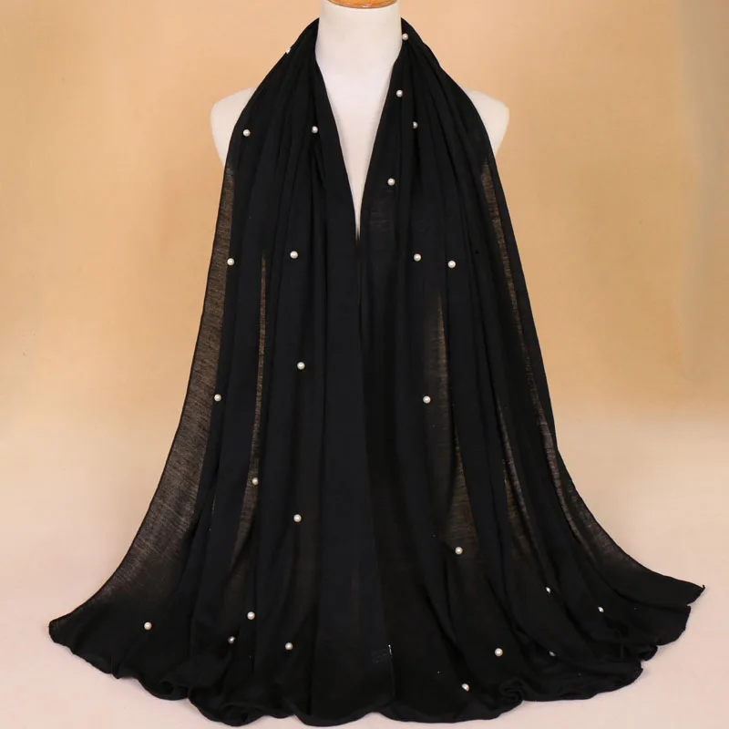 21 Colors 180*80cm Plain Jersey with Beads Hijab Wrap Cotton Elastic Islam Shawls Pearl Maxi Scarf Muslim Headband Foulard Sjaal
21 Colors 180*80cm Plain Jersey with Beads Hijab Wrap Cotton Elastic Islam Shawls Pearl Maxi Scarf Muslim Headband Foulard Sjaal