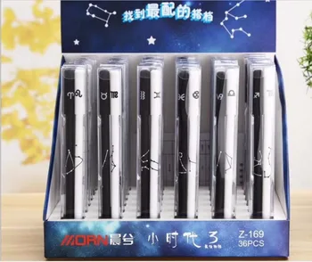 cute constellation lovers pen cartoon stationery prize kawaii student pen office write sign pen black neutral pen 36pc/lot
cute constellation lovers pen cartoon stationery prize kawaii student pen office write sign pen black neutral pen 36pc/lot