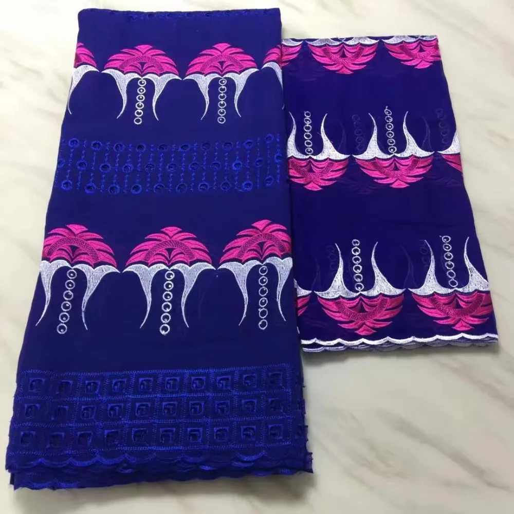 African lace fabric 5yds+2yds dhl Swiss Voile Lace Switzerland Cotton blue African Cotton women gorgeous dress 2019 new design
African lace fabric 5yds+2yds dhl Swiss Voile Lace Switzerland Cotton blue African Cotton women gorgeous dress 2019 new design