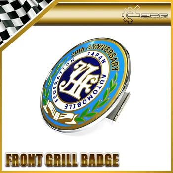 Car-styling Universal JDM JAF 20th Anniversary Colorful Front Grill Badge 90MM Diameter Metal Base Plastic
Car-styling Universal JDM JAF 20th Anniversary Colorful Front Grill Badge 90MM Diameter Metal Base Plastic