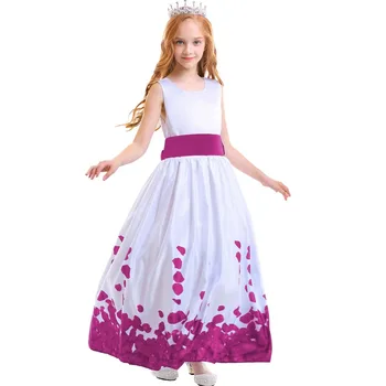 Flower Girls Petals Long Dress Girls Kid Wedding Bridesmaid Dress Pleated Ball Gown Kids Dresses for Girls Elegant Girls Dress
Flower Girls Petals Long Dress Girls Kid Wedding Bridesmaid Dress Pleated Ball Gown Kids Dresses for Girls Elegant Girls Dress