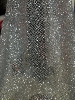 good french net lace fabric glued glitter african SH-166 Tulle lace for nice dress
good french net lace fabric glued glitter african SH-166 Tulle lace for nice dress