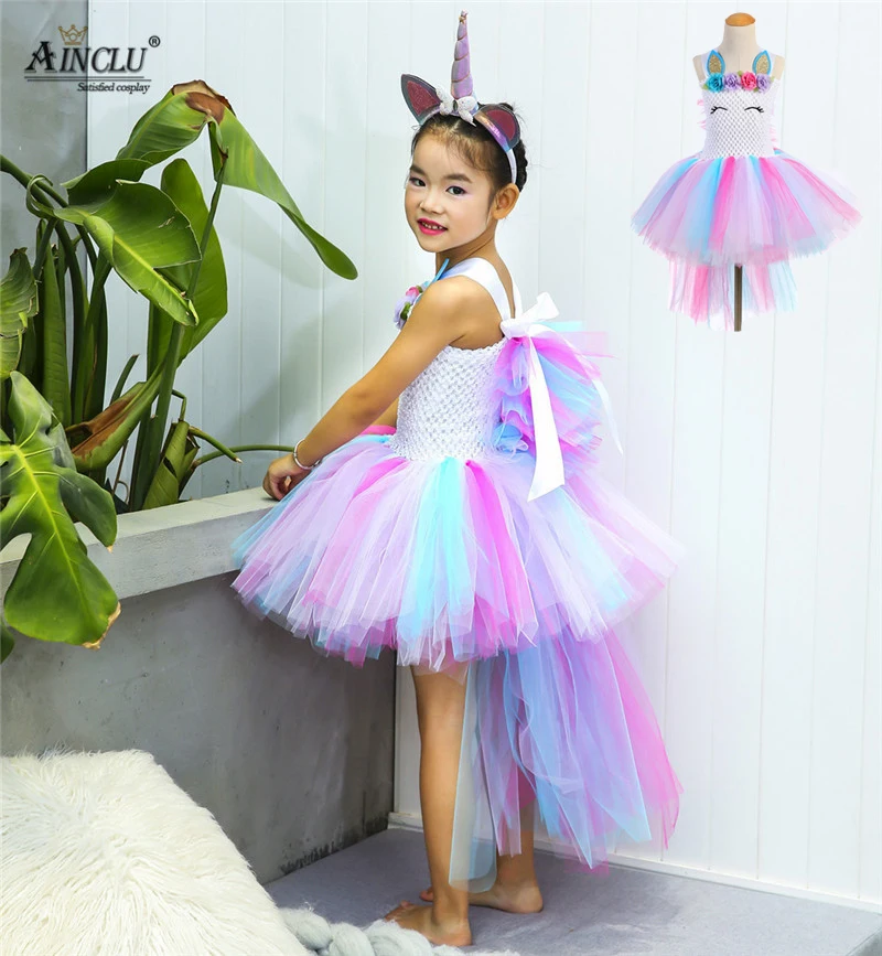 1-9Y Pastel Unicorn Bustle Tutu Dress Princess Children Girls Halloween Costume Pony Fancy Kids Birthday Party Dresses for Girls
1-9Y Pastel Unicorn Bustle Tutu Dress Princess Children Girls Halloween Costume Pony Fancy Kids Birthday Party Dresses for Girls