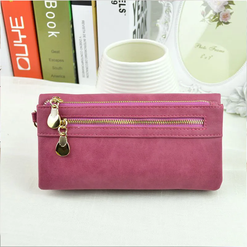 Elegant Women Long Wallet Large Capacity Double Zipper Women Clutch Phone Bag Long Money Purse Ladies Coin Purse Card Wallet
Elegant Women Long Wallet Large Capacity Double Zipper Women Clutch Phone Bag Long Money Purse Ladies Coin Purse Card Wallet