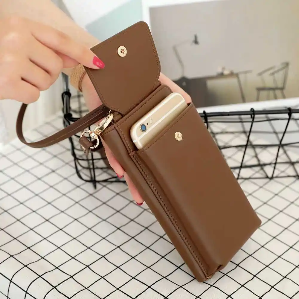 Bisi Goro Multi-functional pendant phone bag 2019 long wallet new Korean version retro shoulder bag simple long lady purse
Bisi Goro Multi-functional pendant phone bag 2019 long wallet new Korean version retro shoulder bag simple long lady purse