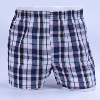 Men's Boxer shorts Underwear Cotton Soft Men Classic Plaid Loose Boxers Homme Woven Boxershorts Man Pajama pants Panties
Men's Boxer shorts Underwear Cotton Soft Men Classic Plaid Loose Boxers Homme Woven Boxershorts Man Pajama pants Panties