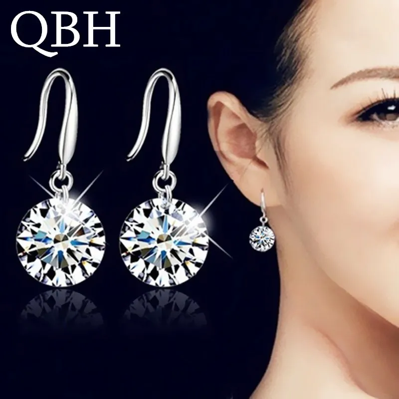 EK924 Hot Selling Lady Elegant Fashion Noble Zircon Crystal Dangle Drop Earrings For Women Jewelry Dainty Boucle Mujer Brincos
EK924 Hot Selling Lady Elegant Fashion Noble Zircon Crystal Dangle Drop Earrings For Women Jewelry Dainty Boucle Mujer Brincos