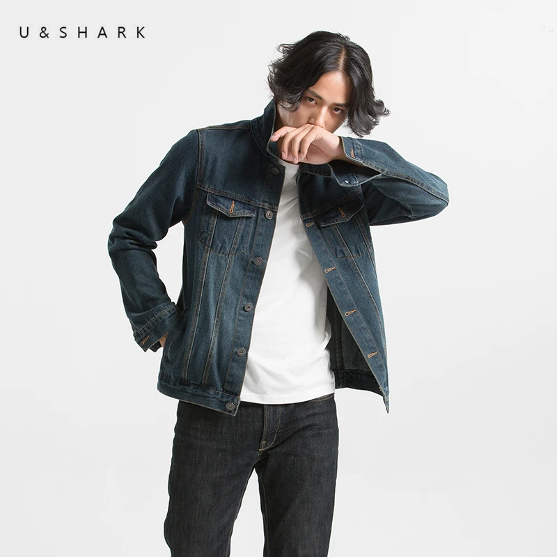 U&SHARK Autumn Vintage Denim Jackets Coats Men Cotton Clothing Retro Style Jeans Jacket Men Slim Fit Casual Outerwear Coats Male
U&SHARK Autumn Vintage Denim Jackets Coats Men Cotton Clothing Retro Style Jeans Jacket Men Slim Fit Casual Outerwear Coats Male