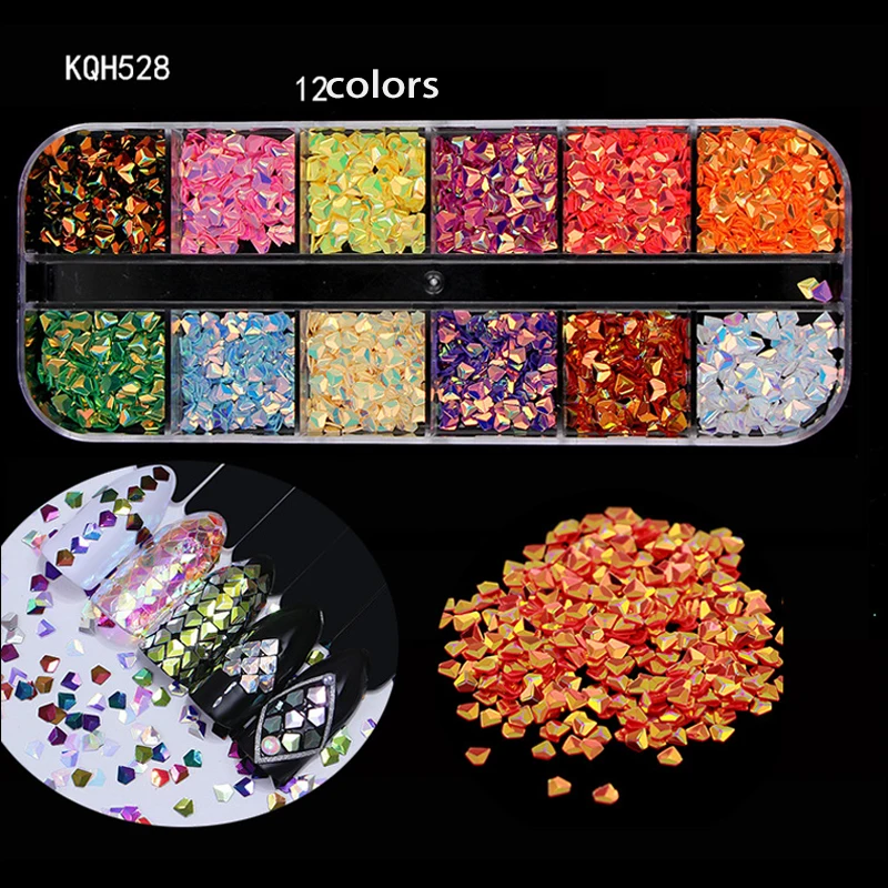 1 Boxes diamond Nail Sequins AB Color Round Triangle Rhombus Nail Flakies Colorful Mainicure Nail Art Glitter
1 Boxes diamond Nail Sequins AB Color Round Triangle Rhombus Nail Flakies Colorful Mainicure Nail Art Glitter