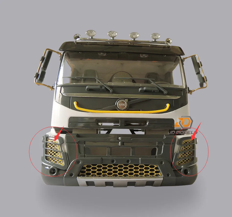 A pair metal front lamp shield for tamiya 1/14th scale rc volvo fh12 fmx tractor trailer truck
A pair metal front lamp shield for tamiya 1/14th scale rc volvo fh12 fmx tractor trailer truck
