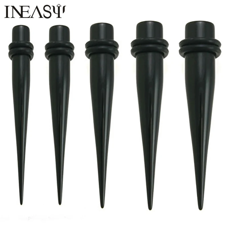 2Pcs Black Acrylic Tip Ear Expansion Ear Plugs Body Piercing Jewelry Ear Dilations Tunnels In The Ears Stretching Kit Plugs
2Pcs Black Acrylic Tip Ear Expansion Ear Plugs Body Piercing Jewelry Ear Dilations Tunnels In The Ears Stretching Kit Plugs