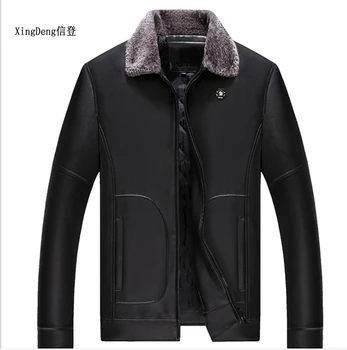 XingDeng New business PU leather brand jackets men fashion Waterproof Zipper winter jacket mens fur neck jacket warm top coats
XingDeng New business PU leather brand jackets men fashion Waterproof Zipper winter jacket mens fur neck jacket warm top coats