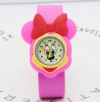 Drop shipping Cartoon Beautiful girl Minnie mouse style Color number dial children students girl's Slap quartz watch
Drop shipping Cartoon Beautiful girl Minnie mouse style Color number dial children students girl's Slap quartz watch