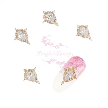 100pcs/Lot Metal Alloy Charms Micro Pave Zircon Bling Teardrop Clear Crystal Luxury Nail Art Jewelry Craft DIY Design Decoration
100pcs/Lot Metal Alloy Charms Micro Pave Zircon Bling Teardrop Clear Crystal Luxury Nail Art Jewelry Craft DIY Design Decoration