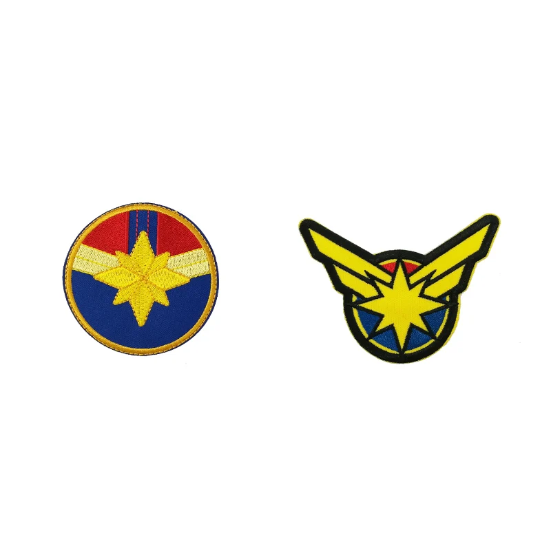 4'' Captain Marvel Patches TV Series Movie Film Cosplay Costume EMBROIDERED iron on patch for clothing
4'' Captain Marvel Patches TV Series Movie Film Cosplay Costume EMBROIDERED iron on patch for clothing