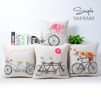 Retro Bicycle Linen Cotton Cushion Watercolor Vintage Literature Home Decor Pillow Decorative Throw Pillows Free Shipping
Retro Bicycle Linen Cotton Cushion Watercolor Vintage Literature Home Decor Pillow Decorative Throw Pillows Free Shipping